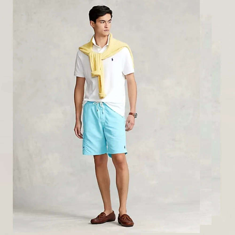 Polo Ralph Lauren Kailua Swim Trunks Aqua Blue Men’s M